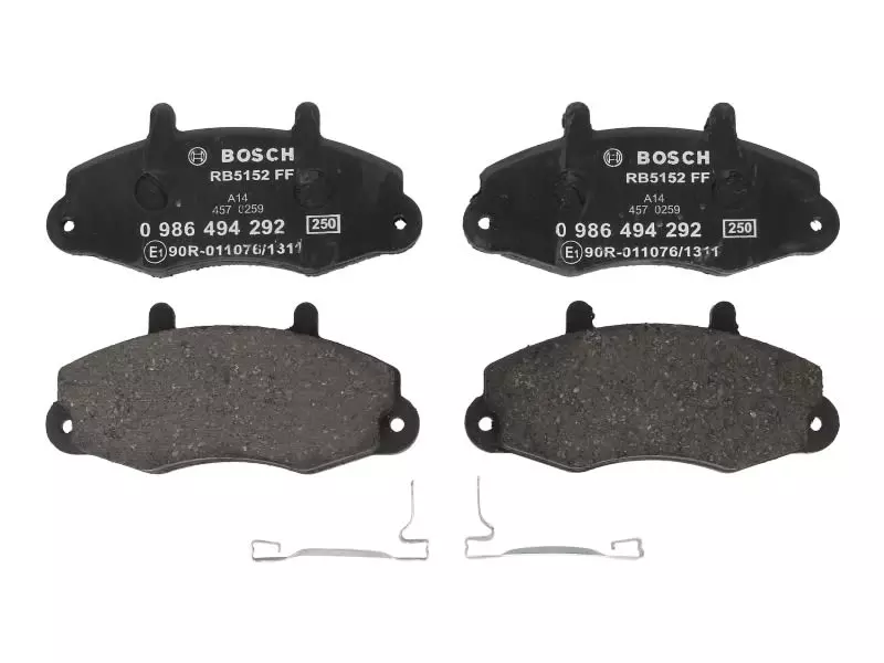 BOSCH KLOCKI HAMULCOWE PRZÓD 0 986 494 292