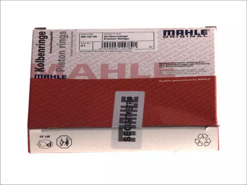 MAHLE PIERŚCIENIE TŁOKOWE  082 72 N0