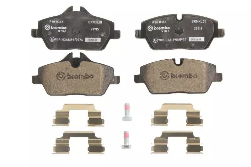 BREMBO KLOCKI HAMULCOWE PRZÓD P 06 034X