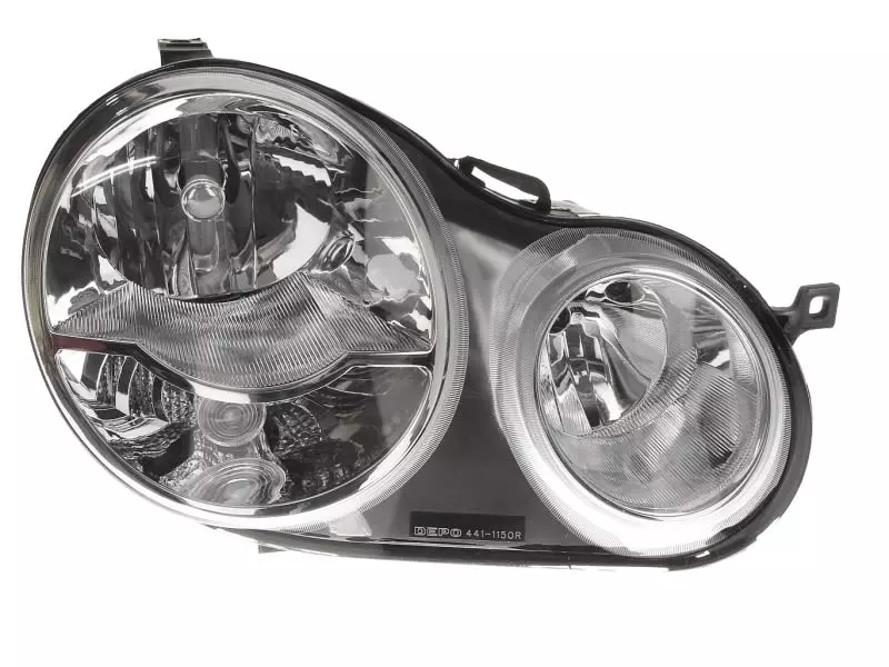 DEPO REFLEKTORY LAMPY PRZÓD VW POLO 9N 01-05 