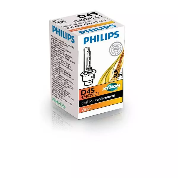 PHILIPS VISION XENON D4S 42V 35W 4600K P32D-5