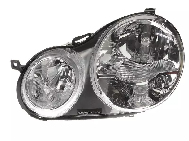 DEPO REFLEKTORY LAMPY PRZÓD VW POLO 9N 01-05 