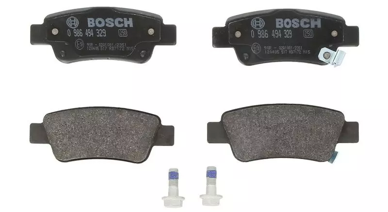 BOSCH KLOCKI HAMULCOWE TYŁ 0 986 494 329