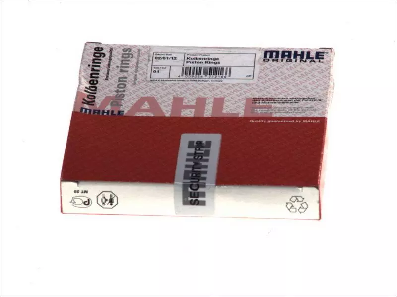 MAHLE PIERŚCIENIE TŁOKOWE 001 01 V0