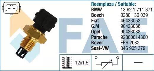 FAE CZUJNIK TEMPERATURY POWIETRZA 33160