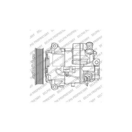 DELPHI KOMPRESOR KLIMATYZACJI TSP0155949