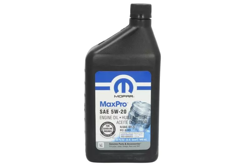 MOPAR MAXPRO 5W20 ILSAC GF-5 MS-6395 0,946L