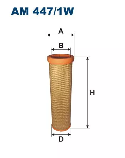 FILTRON FILTR POWIETRZA AM 447/1W