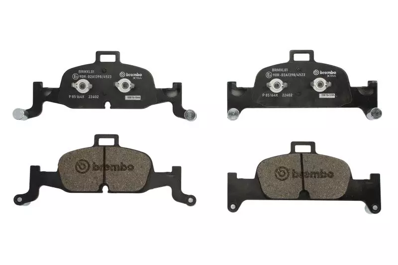 BREMBO Zestaw klocków hamulcowych, hamulce tarczowe P 85 164X