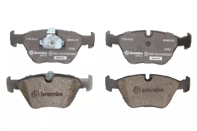 BREMBO KLOCKI HAMULCOWE PRZÓD P 06 043X