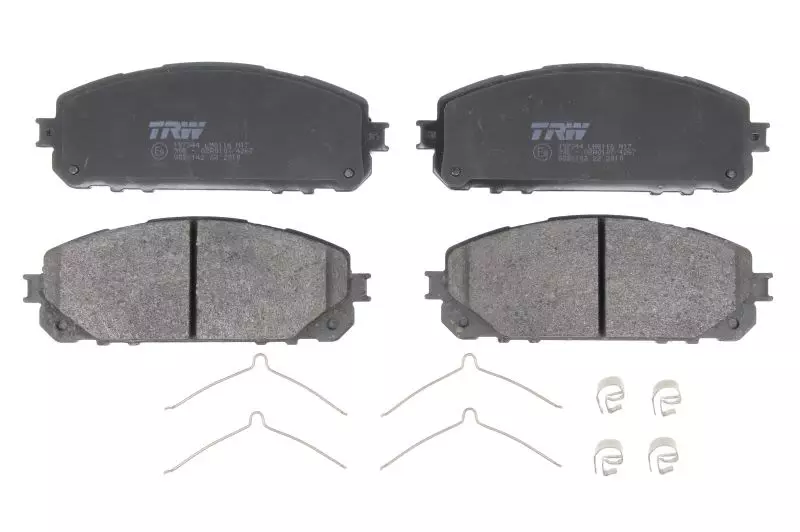 TRW Zestaw klocków hamulcowych, hamulce tarczowe GDB2142