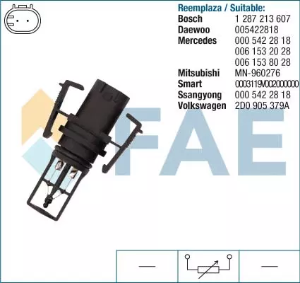 FAE CZUJNIK TEMPERATURY 33504