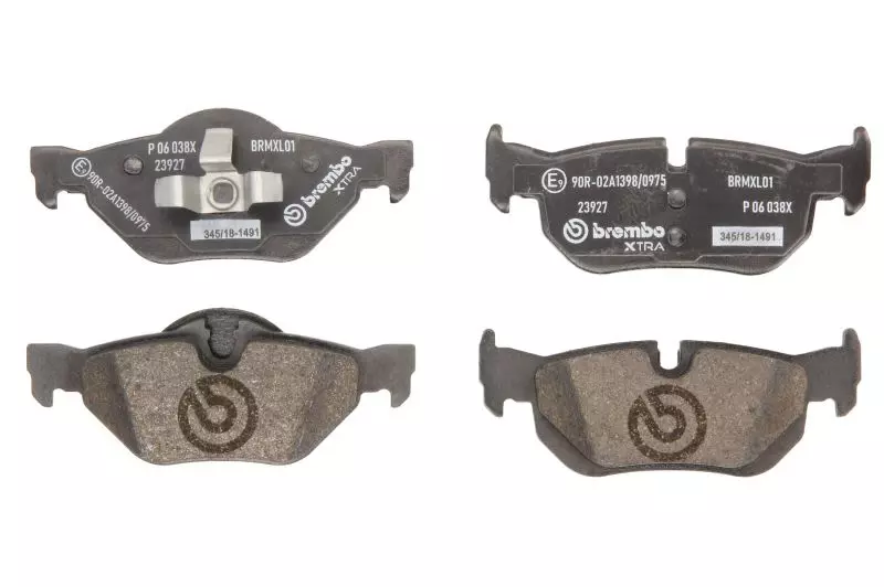 BREMBO KLOCKI HAMULCOWE TYŁ P 06 038X