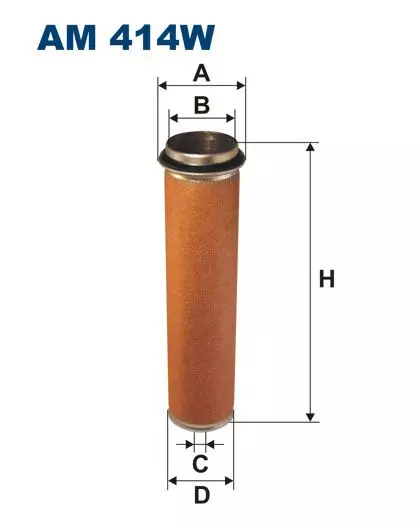 FILTRON FILTR POWIETRZA WTÓRNEGO AM 414W