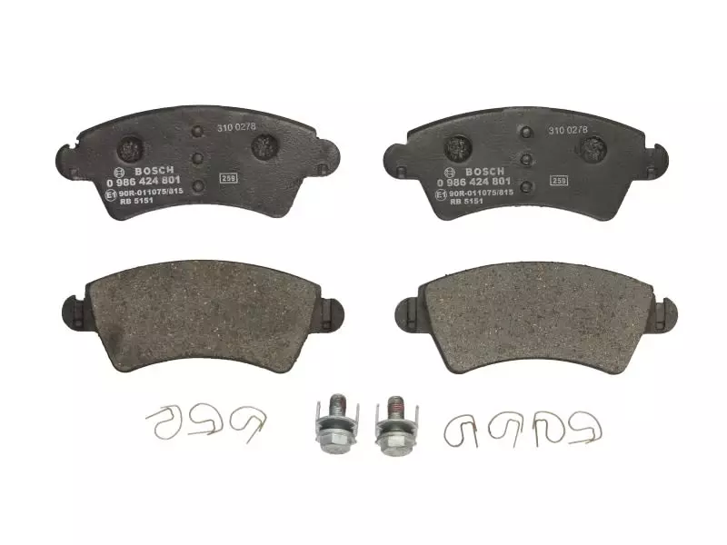 BOSCH Klocki przód CITROEN XSARA PEUGEOT 206 306