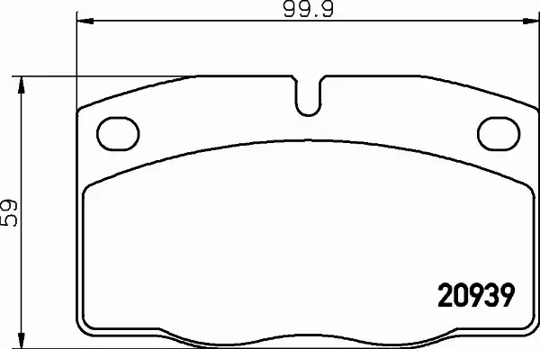 HELLA PAGID KLOCKI HAMULCOWE 8DB 355 007-251 