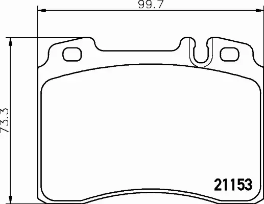 HELLA PAGID KLOCKI HAMULCOWE 8DB 355 007-471 