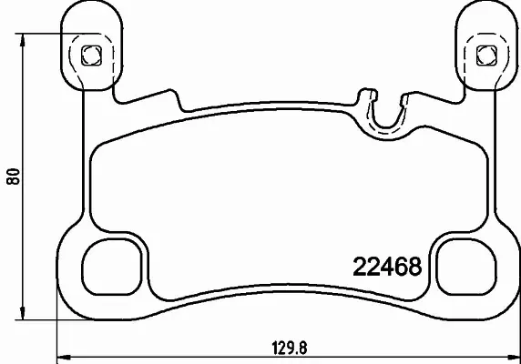 HELLA PAGID KLOCKI HAMULCOWE 8DB 355 039-111 