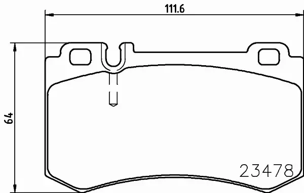 HELLA PAGID KLOCKI HAMULCOWE 8DB 355 014-941 