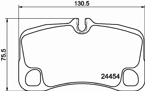 HELLA PAGID KLOCKI HAMULCOWE 8DB 355 013-791 