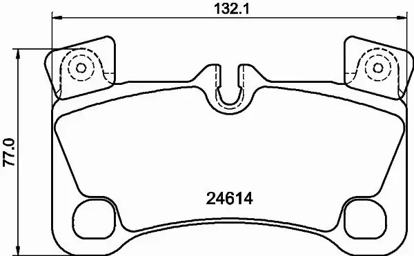 HELLA PAGID KLOCKI HAMULCOWE 8DB 355 014-631 