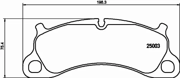 HELLA PAGID KLOCKI HAMULCOWE 8DB 355 019-731 