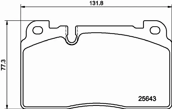 HELLA KLOCKI HAMULCOWE 8DB 355 021-331 