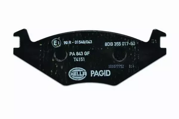 HELLA PAGID KLOCKI HAMULCOWE 8DB 355 017-501 