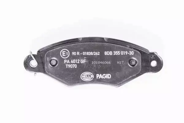 HELLA KLOCKI HAMULCOWE 8DB 355 019-301 