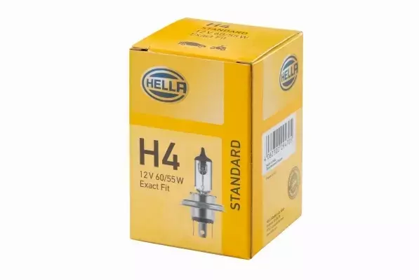 HELLA ŻARÓWKA H4 12V 60/55W P43T-38 HALOGEN 