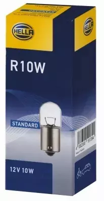 HELLA STANDARD ŻARÓWKA R10W 12V 10W BA15S 