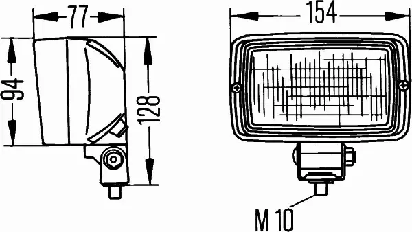 HELLA LAMPA PRZECIWMGIELNA 1GA 006 876-001 