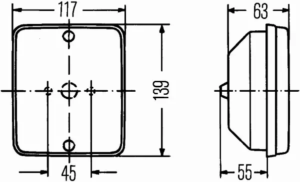 HELLA LAMPA COFANIA 2ZR 003 236-051 