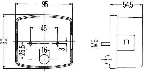 HELLA LAMPA KIERUNKOWSKAZU 2BE 002 776-251 