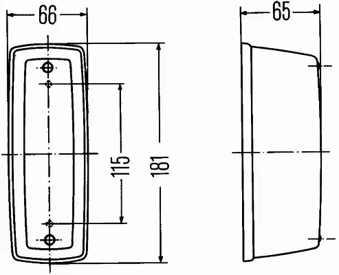 HELLA LAMPA KIERUNKOWSKAZU 2BA 001 221-041 