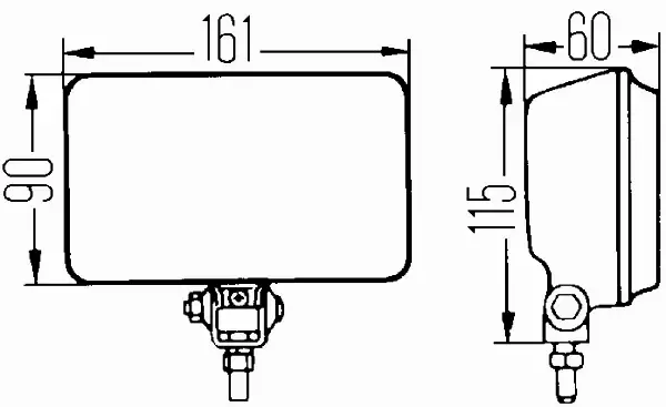 HELLA LAMPA PRZECIWMGIELNA 1NB 005 860-331 