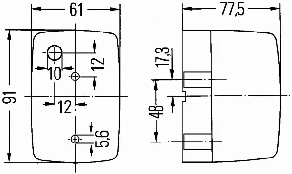 HELLA LAMPA KIERUNKOWSKAZU 2BM 002 652-051 