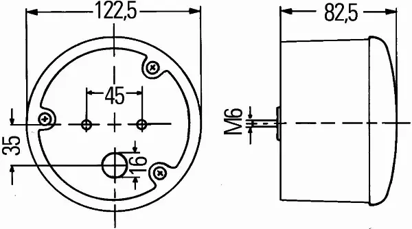 HELLA LAMPA COFANIA 2ZR 964 169-037 