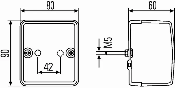 HELLA LAMPA COFANIA 2ZR 996 012-101 