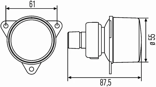 HELLA LAMPA KIERUNKOWSKAZU 2BA 008 221-001 