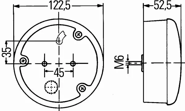 HELLA LAMPA TYLNA 2SD 964 169-421 