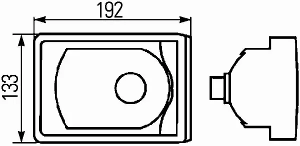 HELLA LAMPA COFANIA 2ZR 008 805-041 