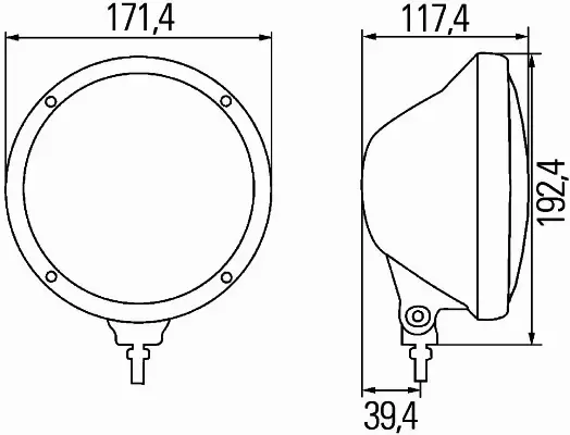 HELLA REFLEKTOR 1F3 010 119-011 