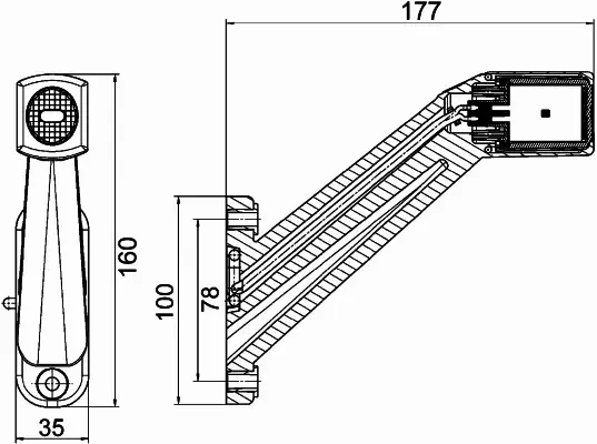 HELLA LAMPA OBRYSOWA 2XS 011 744-171 