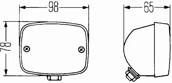 HELLA LAMPA PRZECIWMGIELNA 2NE 003 030-167 