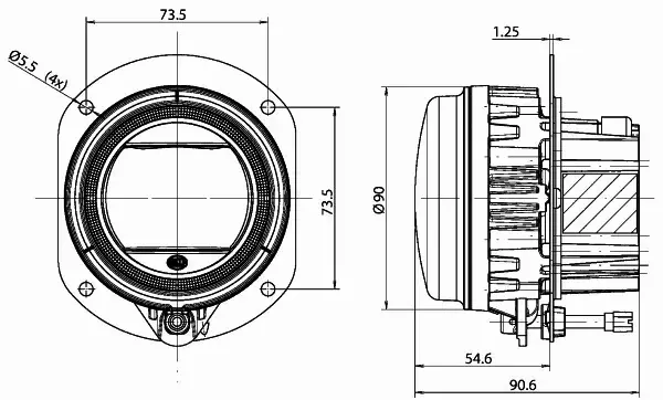 HELLA REFLEKTOR 1F0 011 988-081 