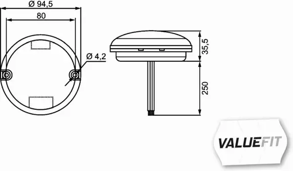 HELLA LAMPA KIERUNKOWSKAZU 2BA 357 028-021 