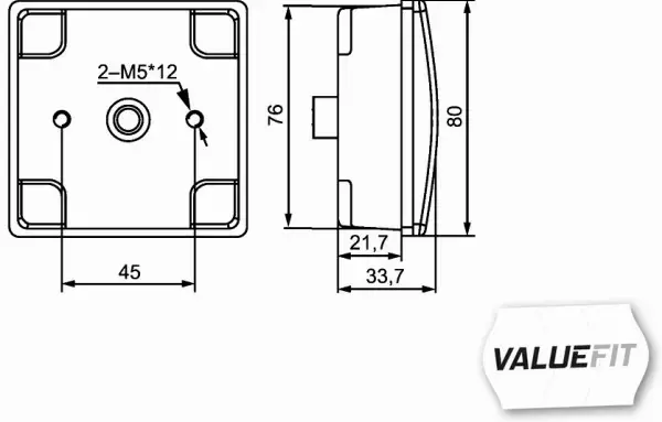 HELLA LAMPA TYLNA 2SD 357 029-101 