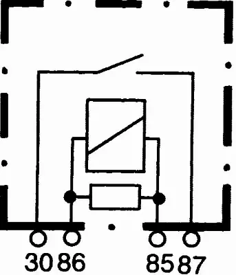 HELLA PRZEKAŹNIK PRĄDOWY 4RA 933 766-111 