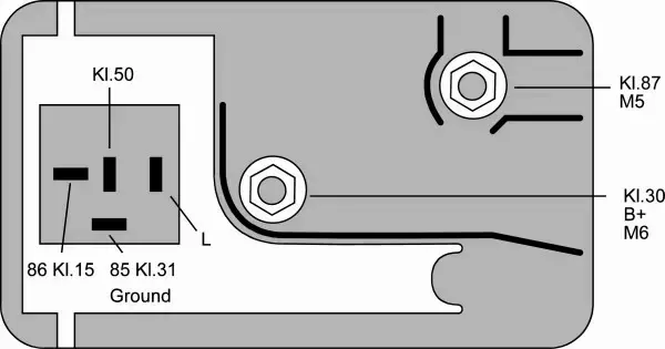 HELLA PRZEKAŹNIK ŚWIEC ŻAROWYCH 4RV 008 188-111 